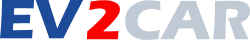 ev2car used electric cars logo